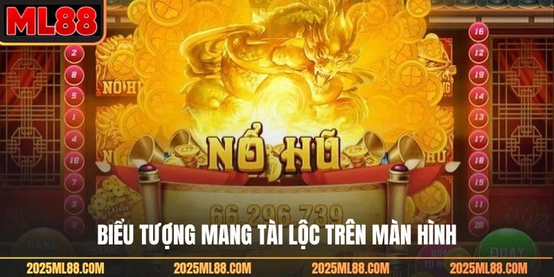 Biểu tượng mang tài lộc trên màn hình