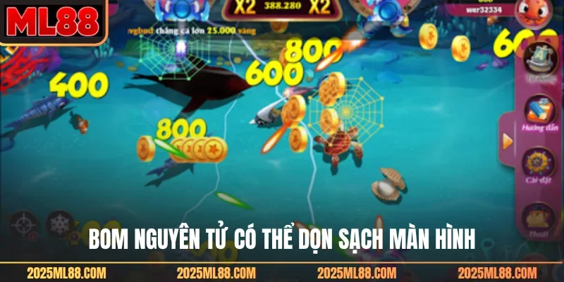 Bom nguyên tử có thể dọn sạch màn hình