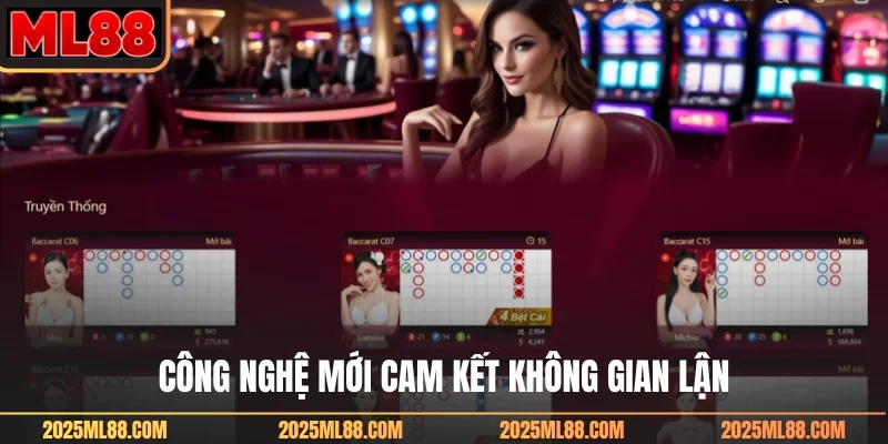 Công nghệ mới cam kết không gian lận