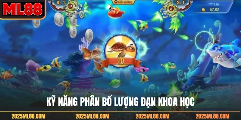 Kỹ năng phân bổ lượng đạn khoa học