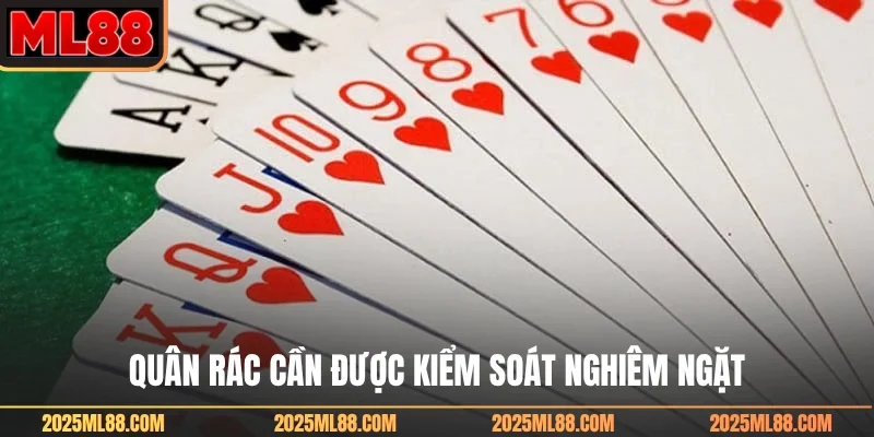 Quân rác cần được kiểm soát nghiêm ngặt