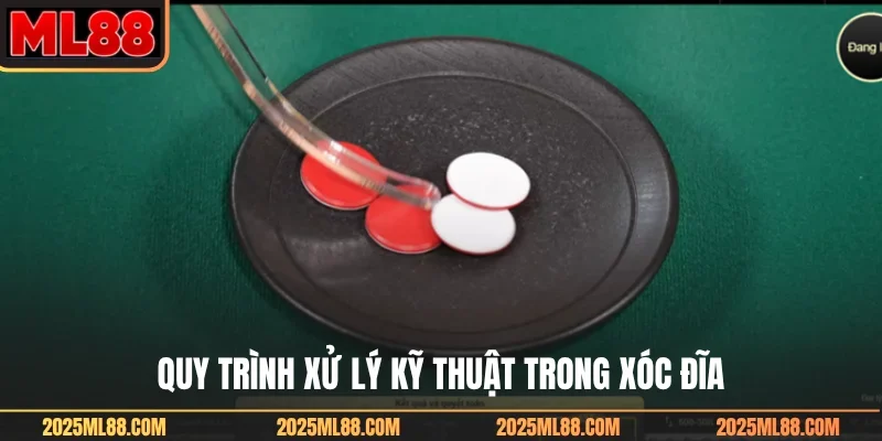 Quy trình xử lý kỹ thuật trong xóc đĩa