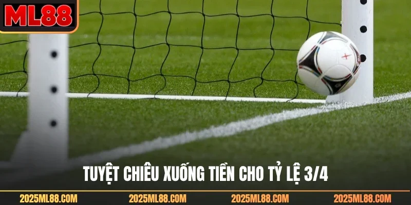 Tuyệt chiêu xuống tiền cho tỷ lệ 3/4